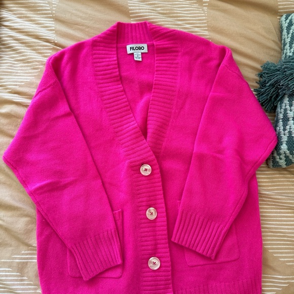 100% Cashmere Cardigan duster - Picture 5 of 6